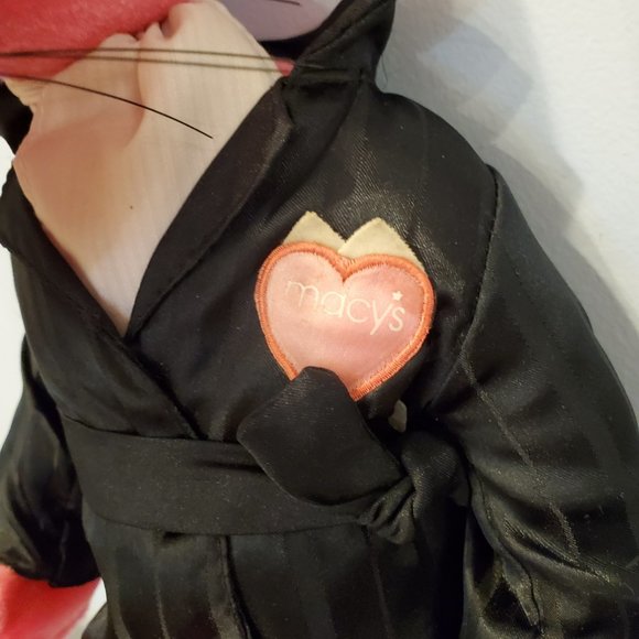 1987 Macy's Pink Panther 24K Special Effects Hugh Hefner Plush Valentine Posable - Picture 4 of 12